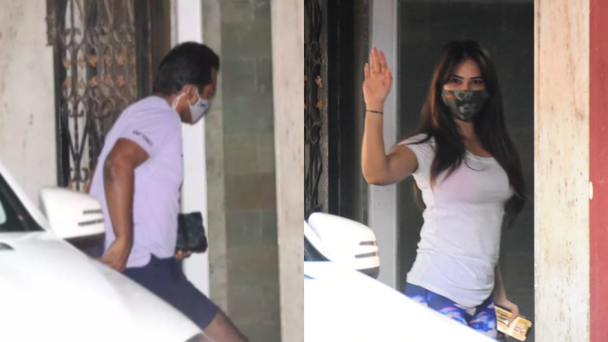 PICS: Kim Sharma papped with Leander Paes as they hit the gym together