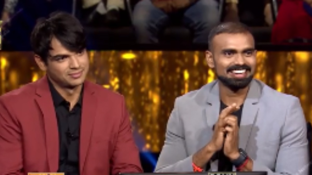 KBC 13: Neeraj Chopra teaches Amitabh Bachchan how to recite Bollywood dialogues in Haryanvi, watch video