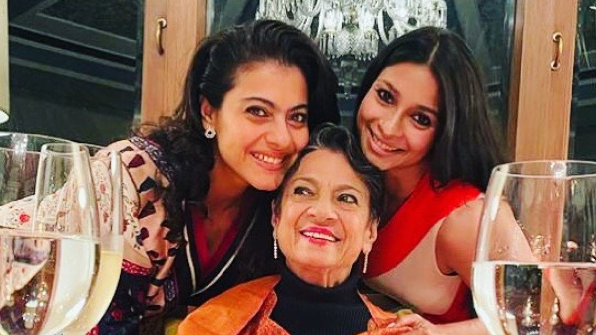 Kajol And Tanishaa Mukerji's Adorable Birthday Wish For Their Mom ...