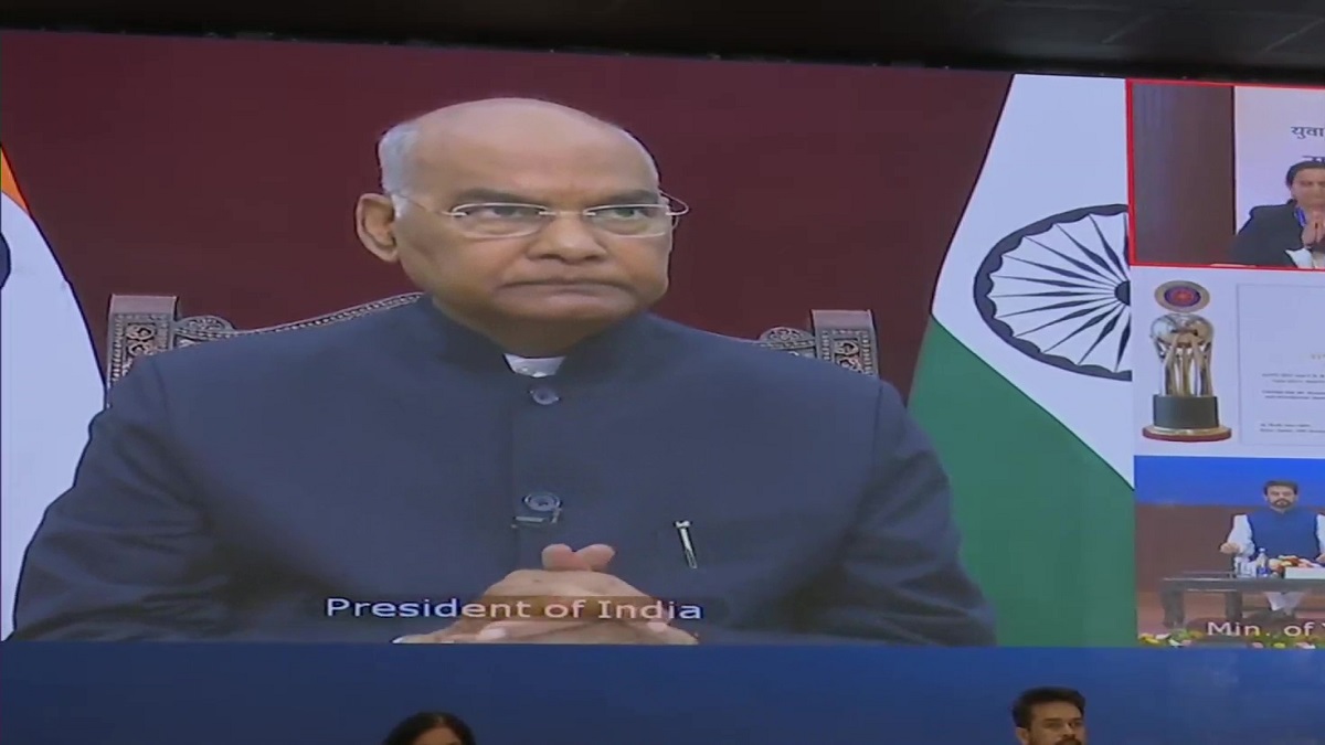 President Ram Nath Kovind confers National Service Scheme Awards for 2019-20 today