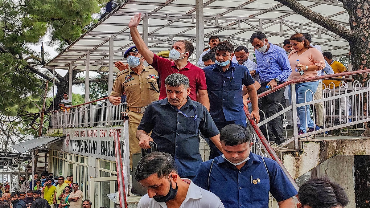 I belong to family of Kashmiri Pandits, will show BJP how to help the community: Rahul Gandhi in Jammu