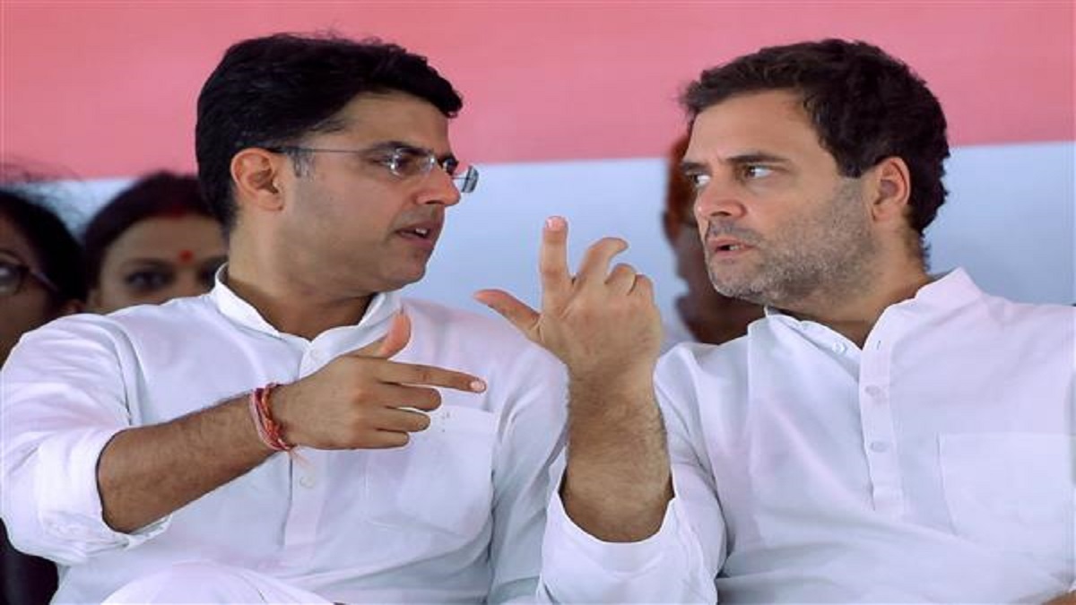 Congress's Rahul Gandhi, Priyanka Meet Sachin Pilot, Charanjit Singh ...