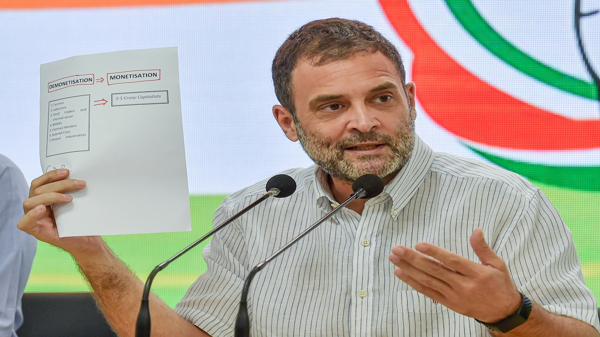 Rahul Gandhi targets Centre over inflation: 'Increase in GDP is increase in gas, diesel, petrol prices'