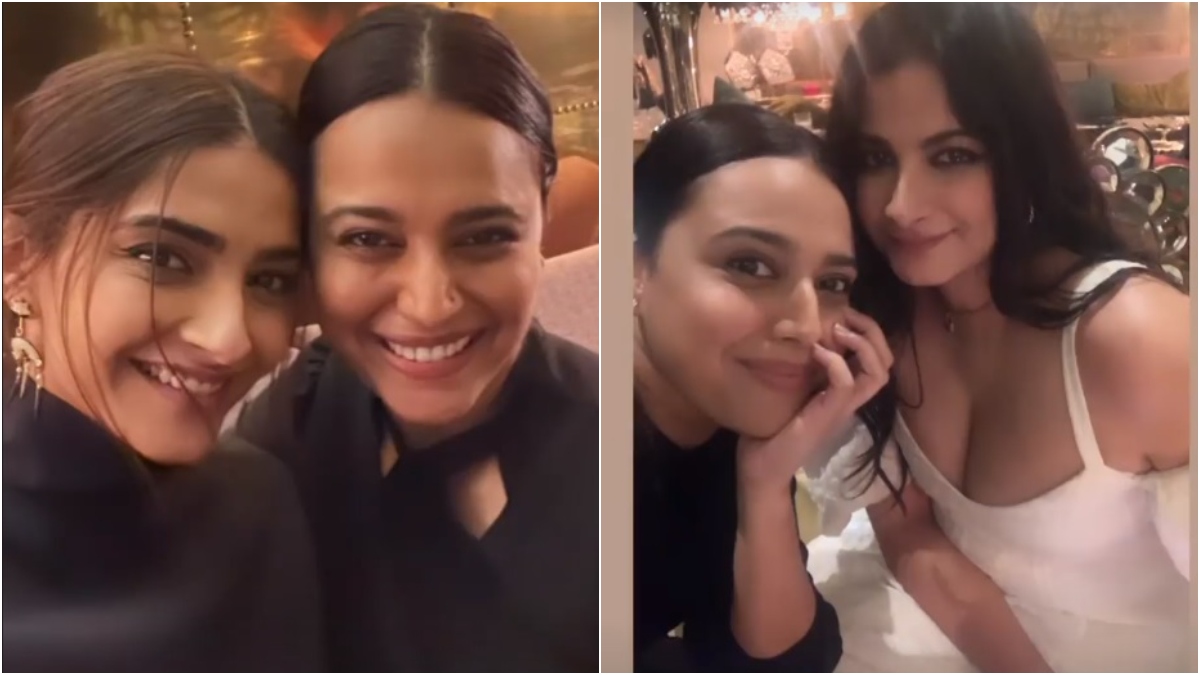 Sneak peek into Rhea, Sonam Kapoor's fun party night with Swara Bhasker, Nora Fatehi, see inside pics