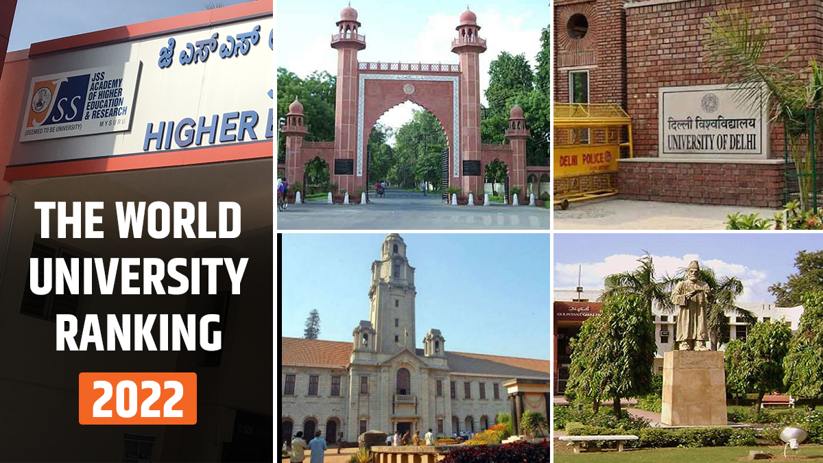 THE World University Rankings 2022: JSS Academy in top 100; DU, AMU, Jamia among country's top varsities