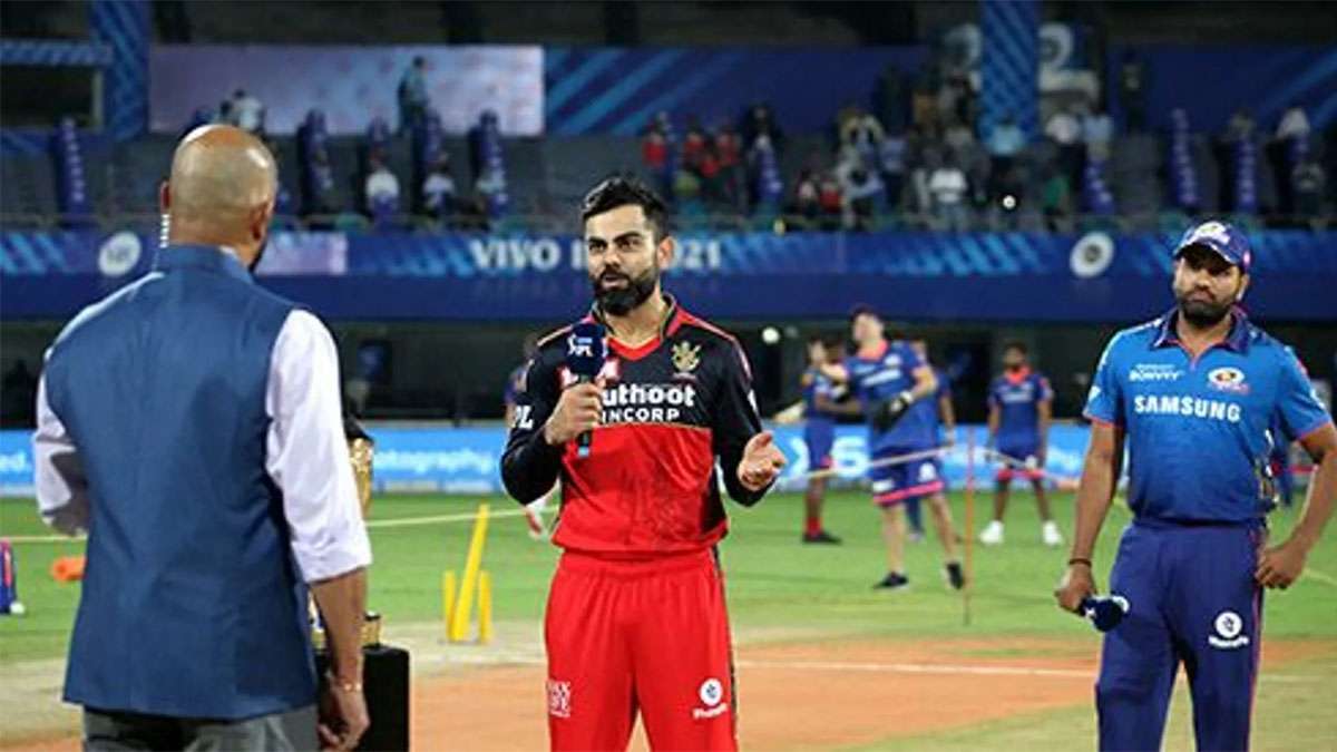 Rcb Vs Mi Ipl 2021 Toss Updates Match Today Mumbai Win Toss Opt To Bowl Against Bangalore 7434