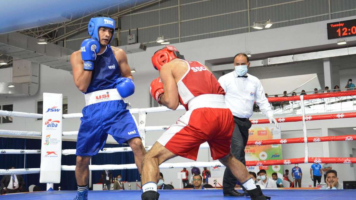 Shiva Thapa, Sanjeet, Deepak Kumar, Rohit win gold in Men's Boxing Nationals; book spots for Worlds