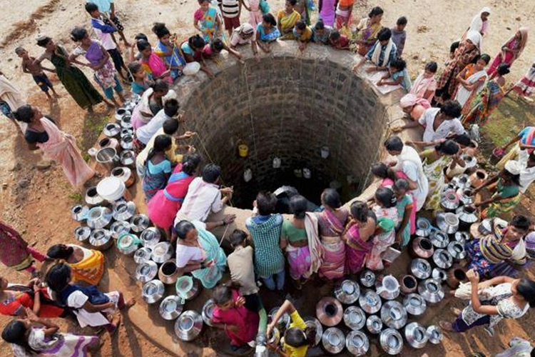 Rajasthan Pali district drinking water by train September latest