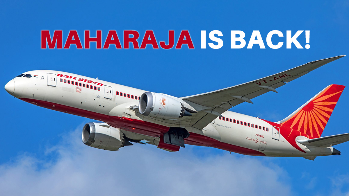 'Maharaja' is back! Tata Group wins bid for Air India