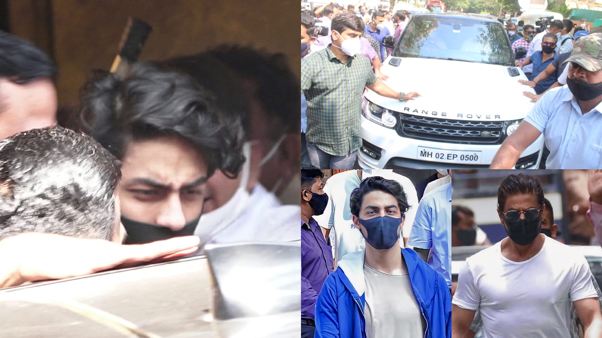 Aryan Khan Bail Updates: Shah Rukh Khan's son released from jail, father-son duo reaches Mannat