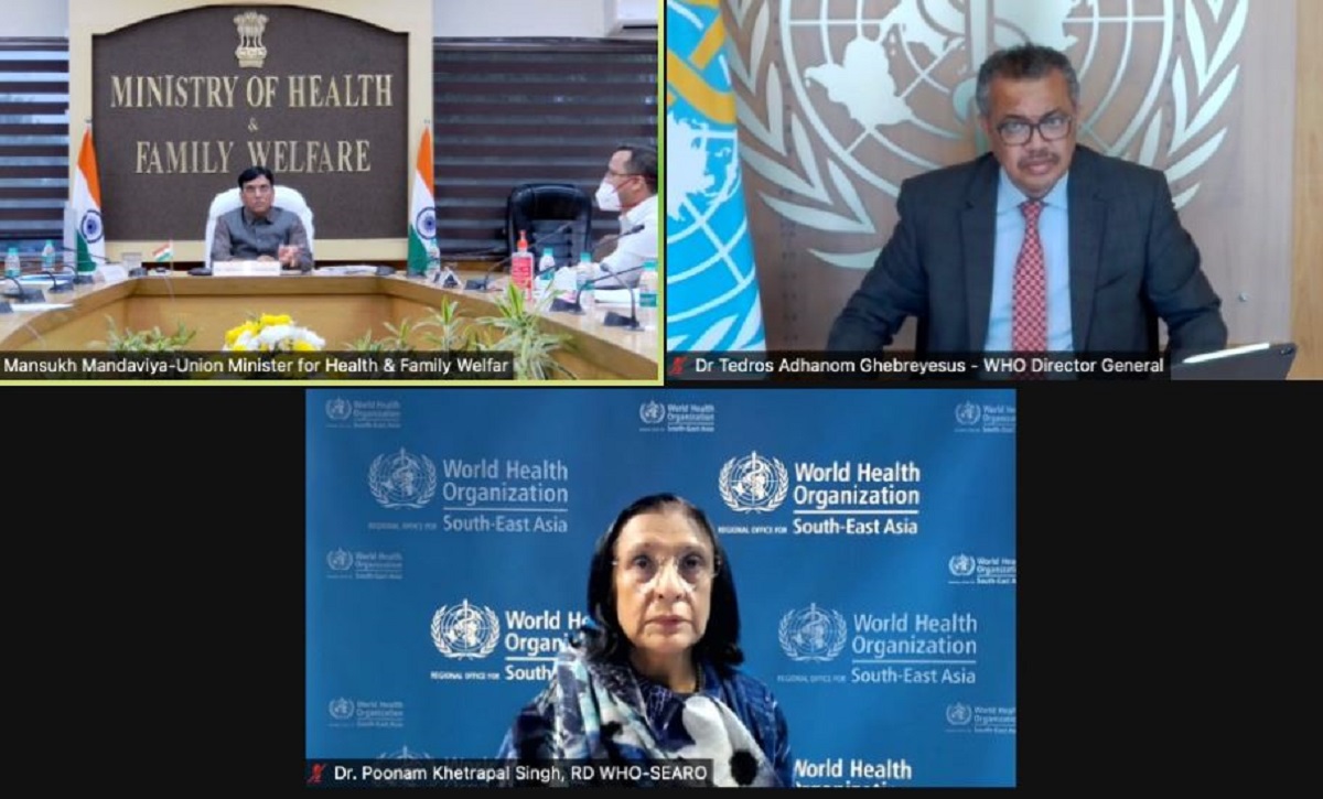 Health Minister Mandaviya, WHO chief Tedros hold 'detailed iteraction' over Covaxin's emergency use listing