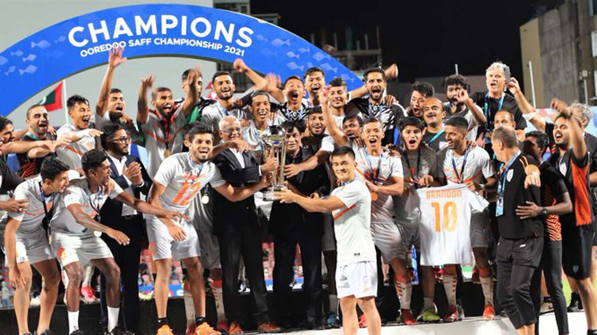 Sunil Chhetri credits youngsters in Indian team for SAFF C'ship triumph