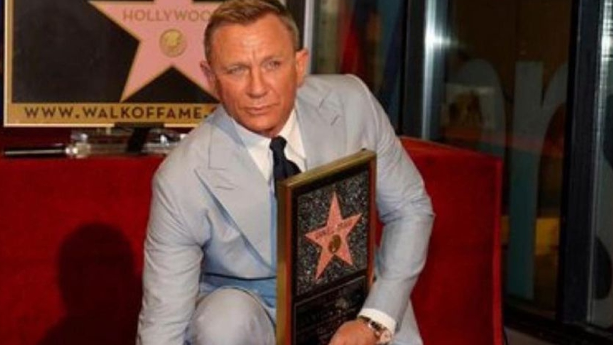 Bond star Daniel Craig honoured on Hollywood Walk of Fame