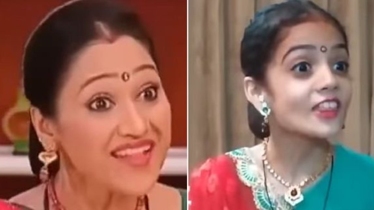 Viral video: Little girl imitating Dayaben from Taarak Mehta Ka Ooltah Chashmah amuses fans