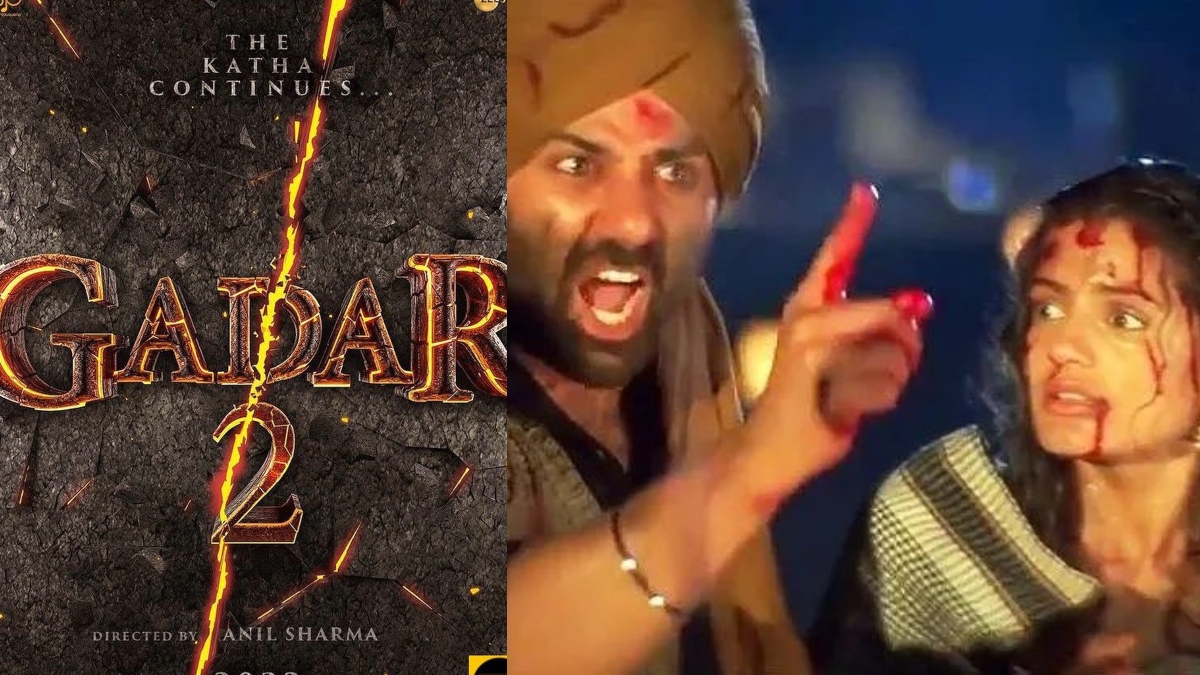 Gadar 2: Sunny Deol, Ameesha Patel reunite for sequel after 20 years, actor shares motion poster on Dussehra | Bollywood News – India TV