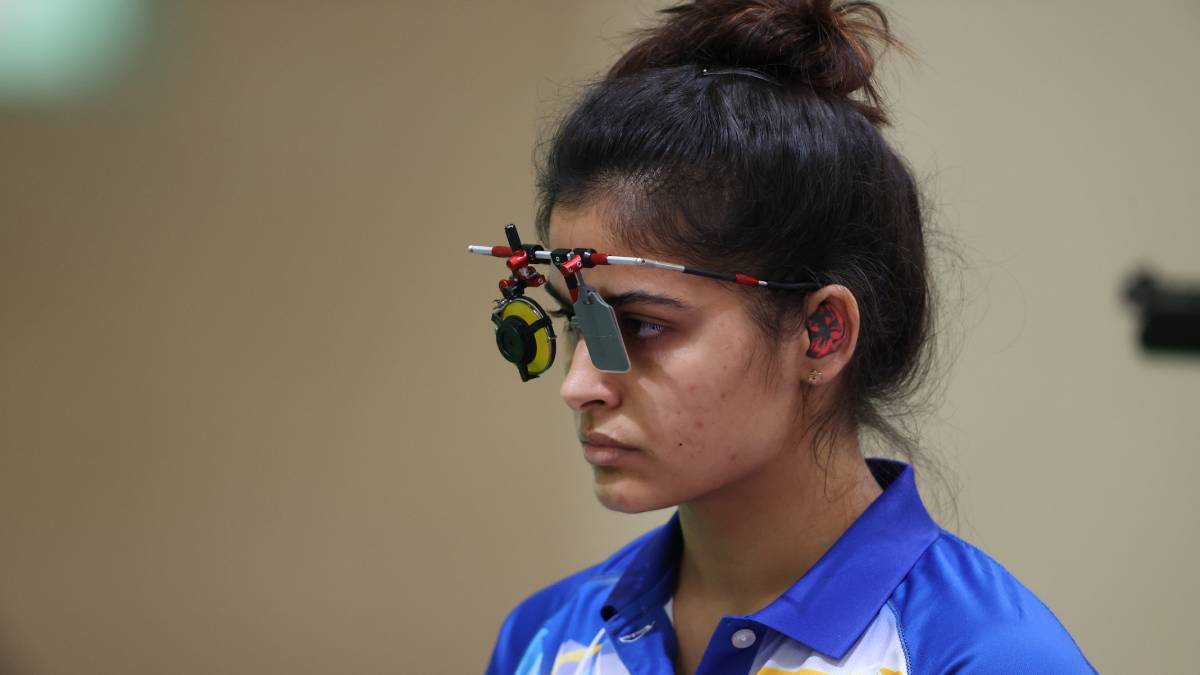 File photo of Manu Bhaker.