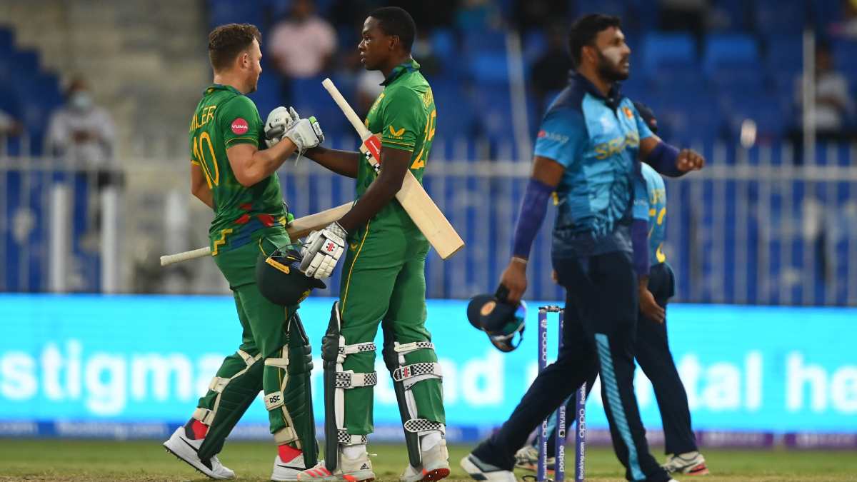 SA vs SL T20 World Cup South Africa beat Sri Lanka by four wickets