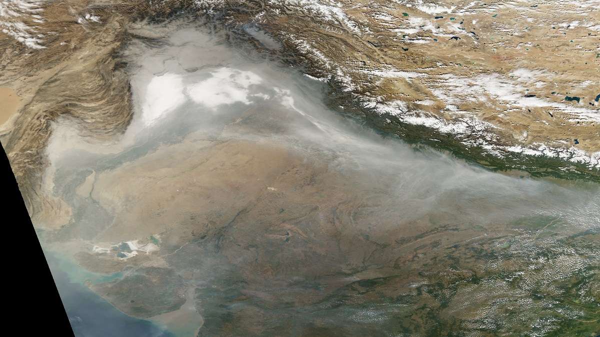 NASA images show polluted skies set to engulf north India soon – India TV