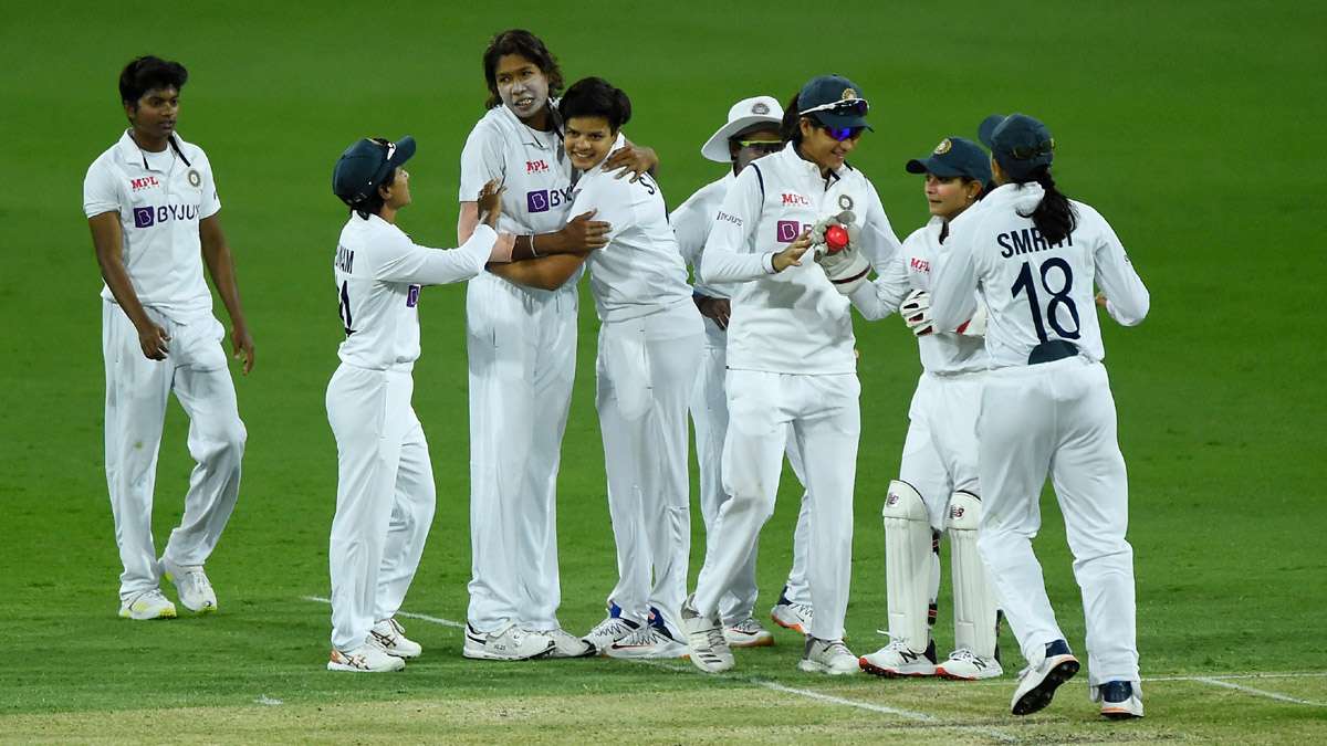 AUS-W vs IND-W Pink Ball Test Day 4: Players shake hands as one-off Test ends in draw