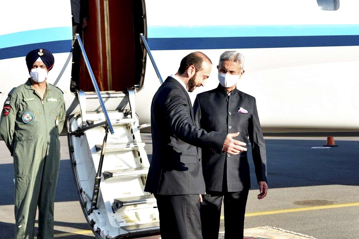 Jaishankar arrives in Armenia as part of his three-nation tour to Central Asia