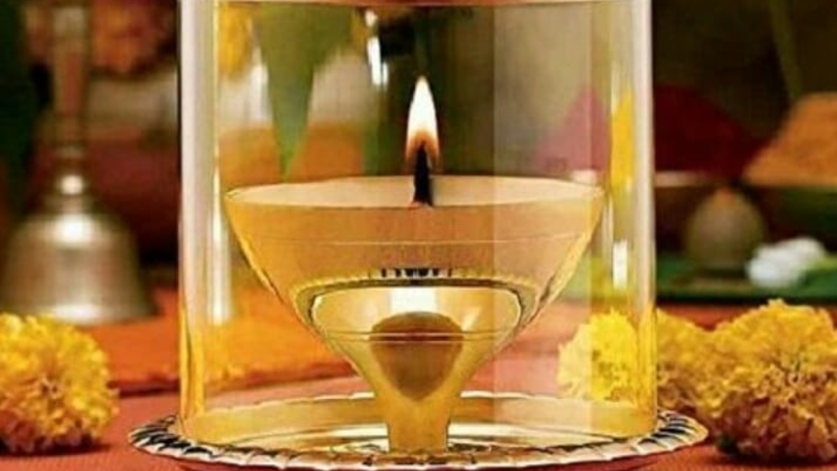 akhand jyoti diya in navratri