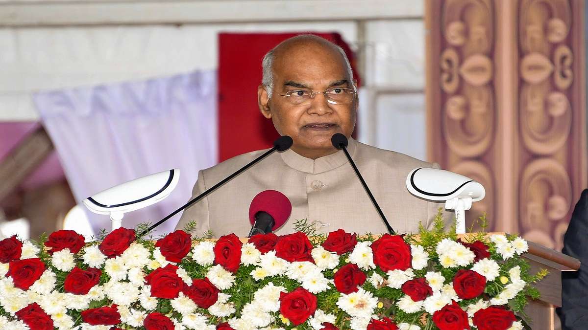 President Ram Nath Kovind reaches Patna on three-day tour