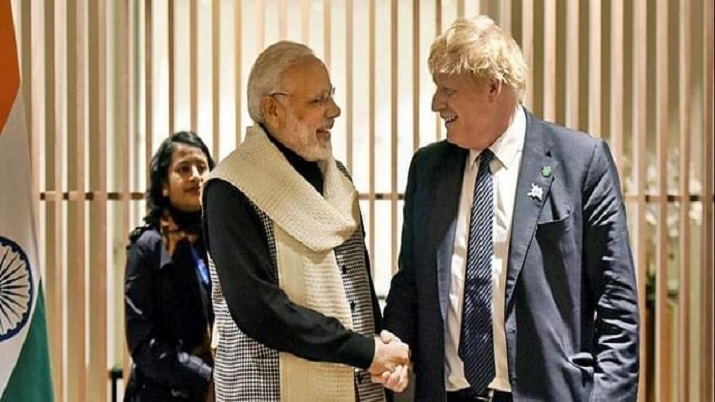 PM Modi, British counterpart Boris Johnson discuss vaccine certification, trade, climate