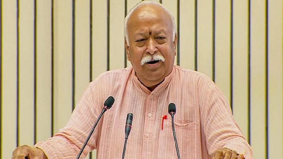 Mohan Bhagwat stresses for setting up shakhas in J&K to ‘inculcate patriotism’ among people