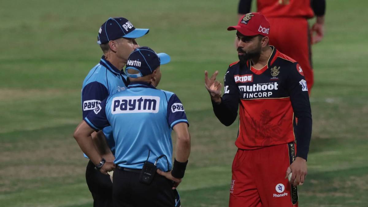 IPL 2021: Virat Kohli lost cool at umpire during RCB's Eliminator match vs KKR