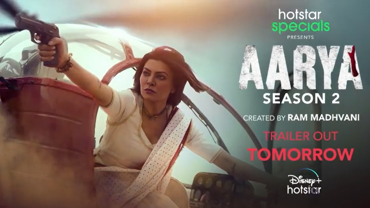 Aarya 2 Motion Poster: Sushmita Sen looks ferocious with a gun, trailer ...