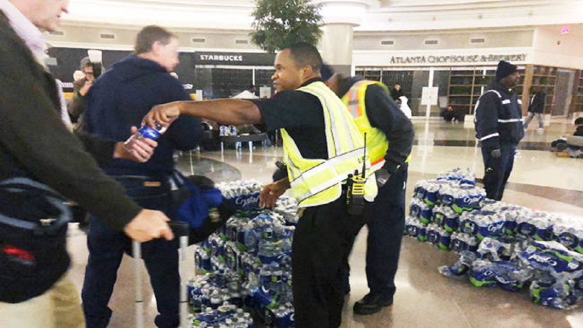 Atlanta airport chaos: Person grabs gun in bag, it goes off