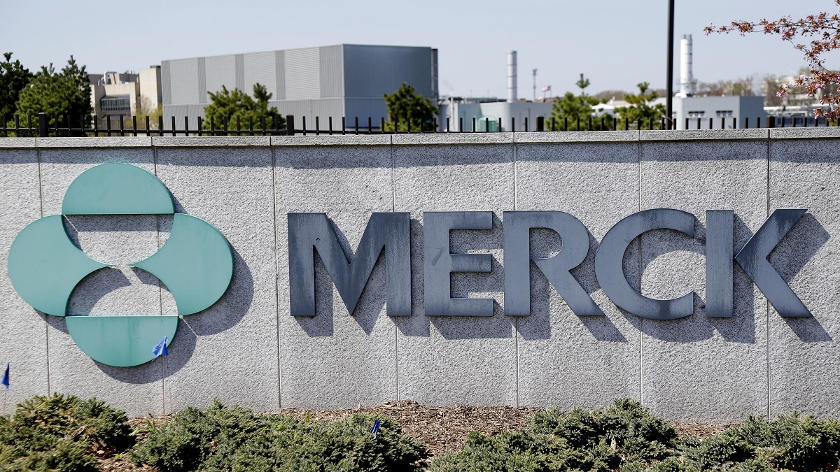 The Merck corporate headquarters in Kenilworth, N.J. Britain has granted a conditional authorization to Merck's coronavirus antiviral, the first pill shown to successfully treat COVID-19.&nbsp;