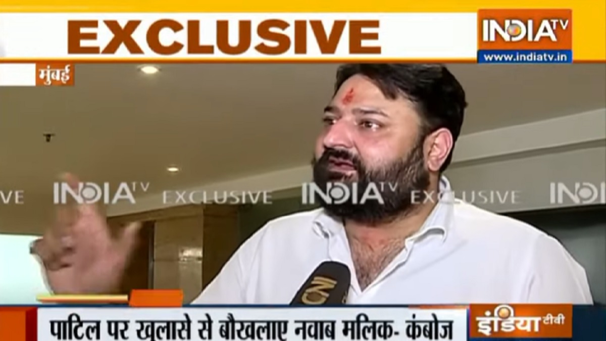 Cruise drugs case: What's the relation between Sunil Patil and Nawab Malik, asks Mohit Kamboj | Exclusive