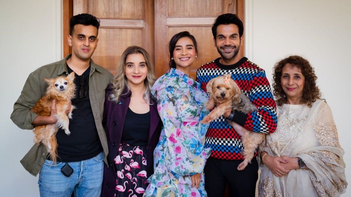 Rajkummar Rao, Patralekhaa's family portrait ft. their dogs is the cutest thing you'll see today