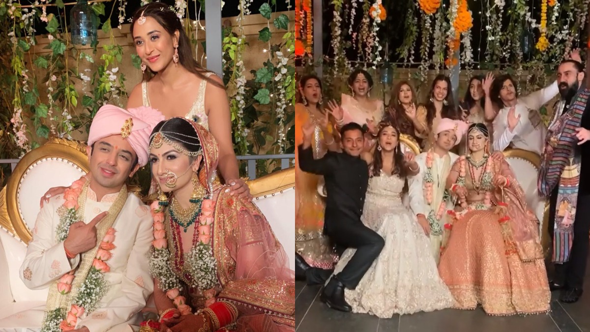 Yeh Rishta Kya Kehlata Hai actor Ayush Viz marries girlfriend Sakshi Kohli; see inside pics, videos