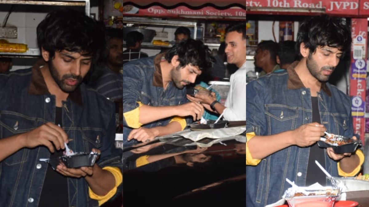 Kartik Aaryan's roadside foodscape on way back from Bigg Boss 15
