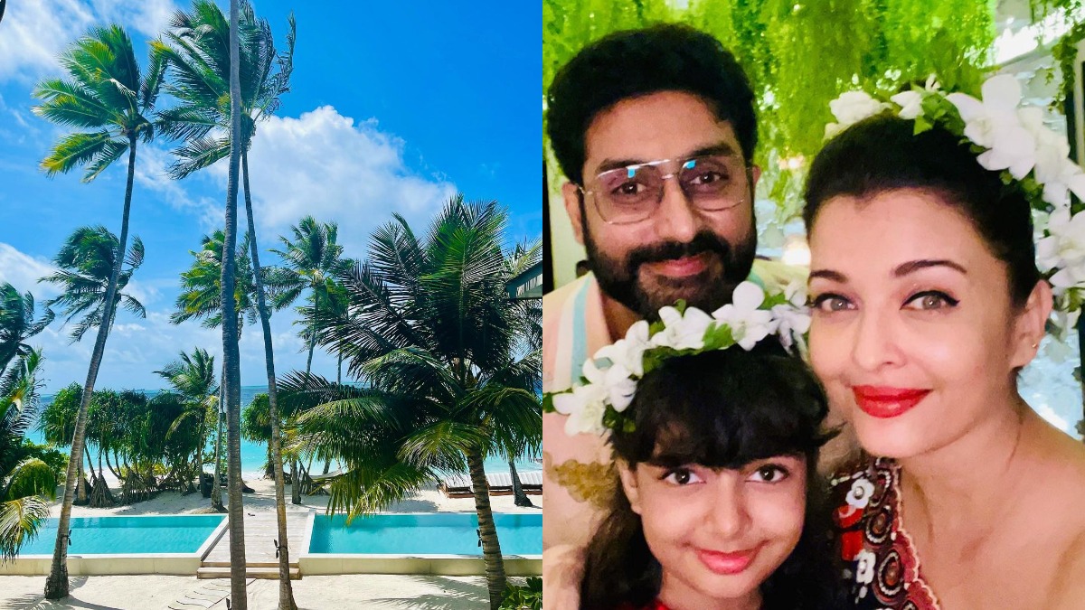 Sneak peek into Aishwarya Rai, Abhishek Bachchan's exotic Maldives holiday with daughter Aaradhya