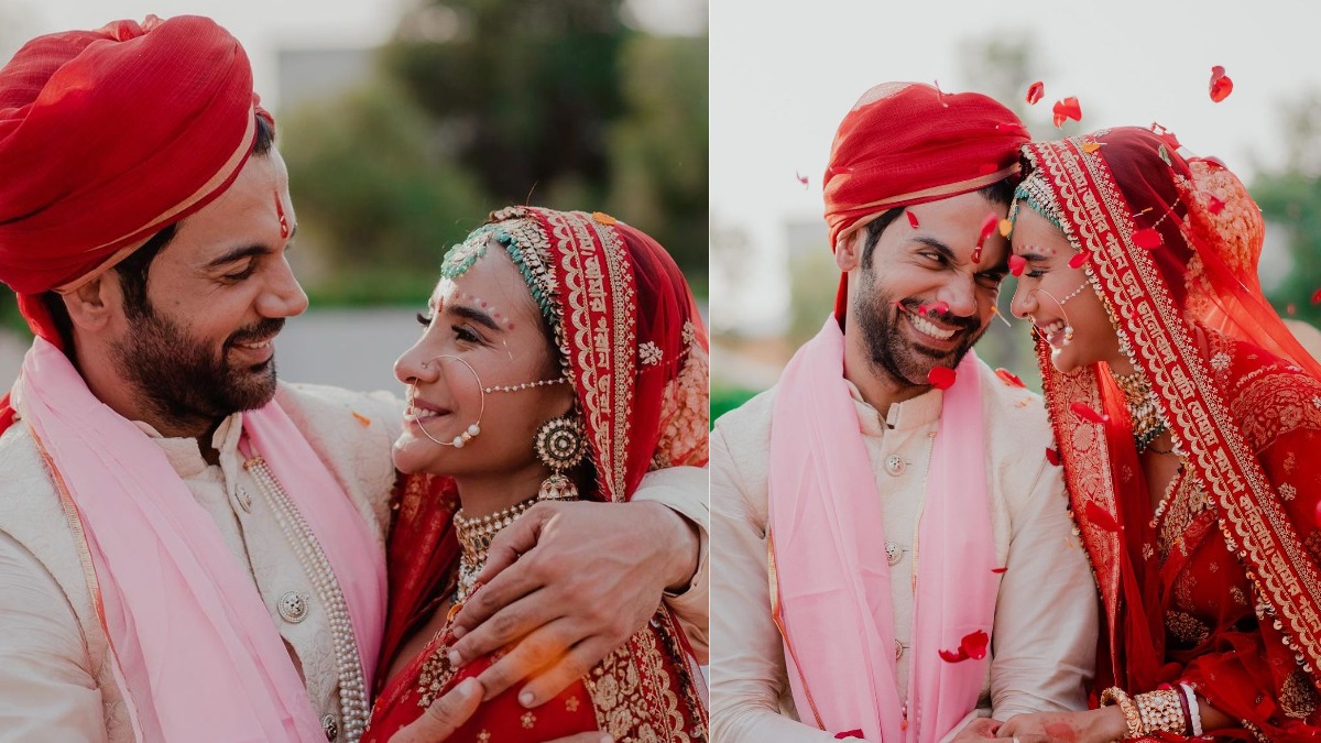 Rajkummar Rao drops super adorable wedding pictures with wifey Patralekhaa