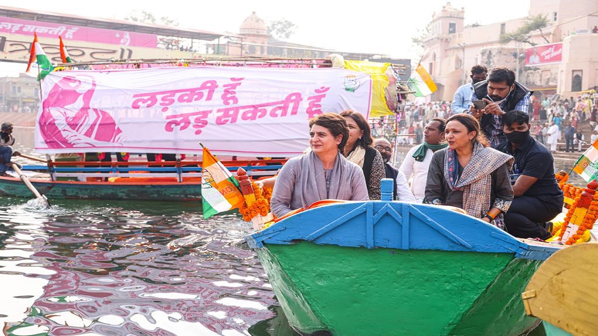 'Suno Draupadi, shastra utha lo...': Priyanka Gandhi to UP women as she launches Congress' poll campaign