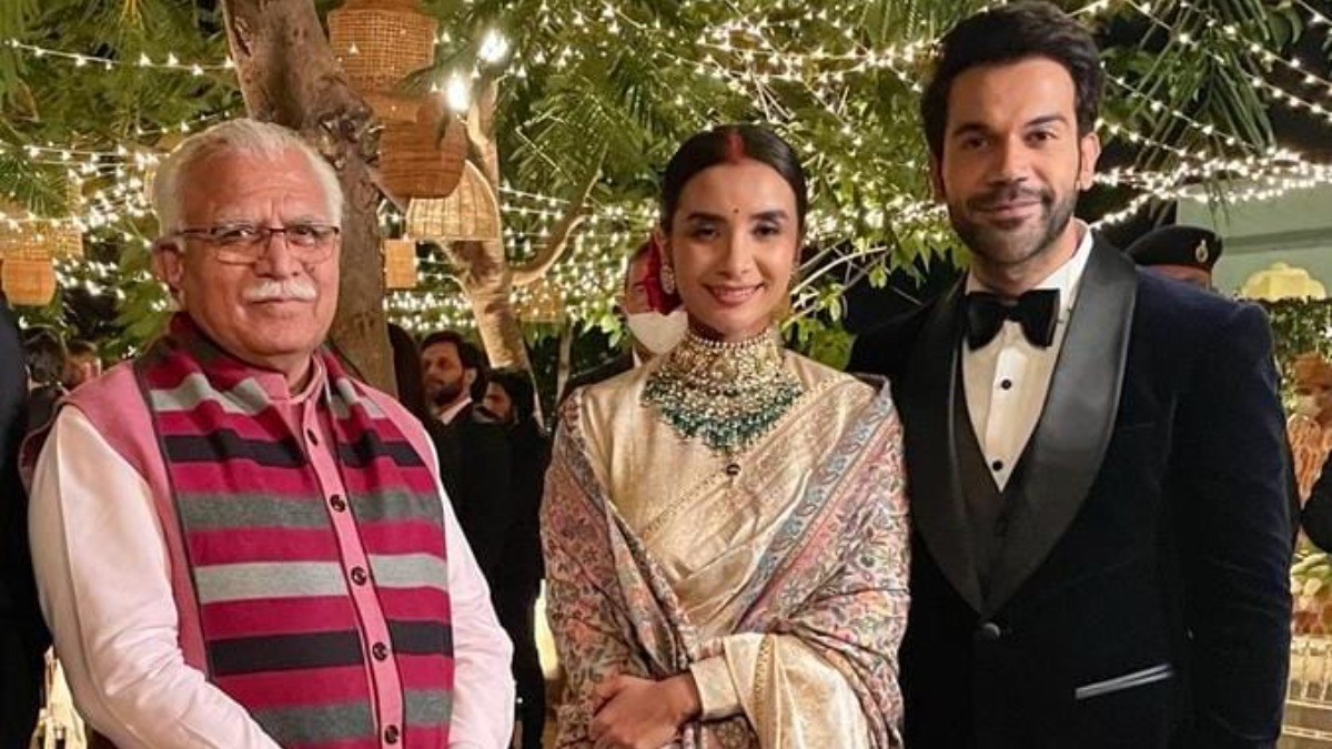 Inside pics, videos from Rajkummar Rao, Patralekhaa's wedding festivities are all about LOVE!