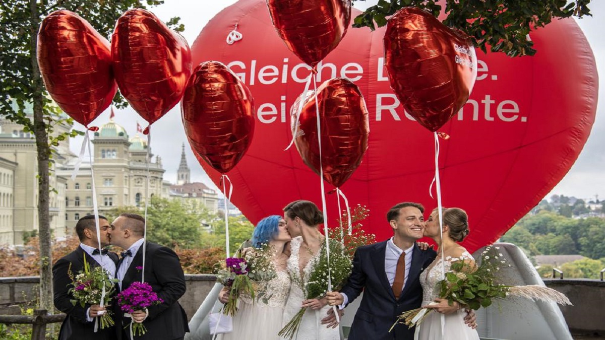 Swiss government: Same-sex couples can marry starting July 1, 2022