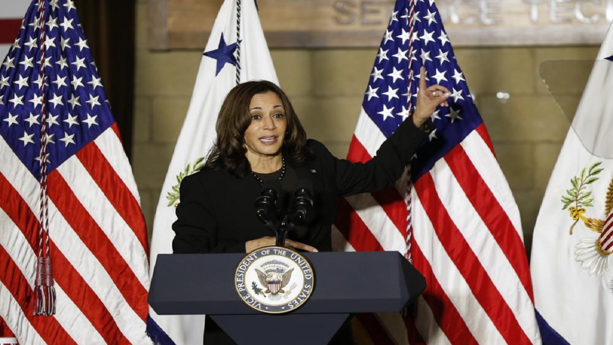 Indian Origin Kamala Harris Became First Woman To Get Presidential Power In United States 1289