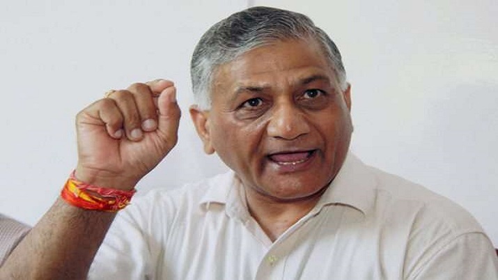 What’s black in farm laws except for its ink, asks VK Singh