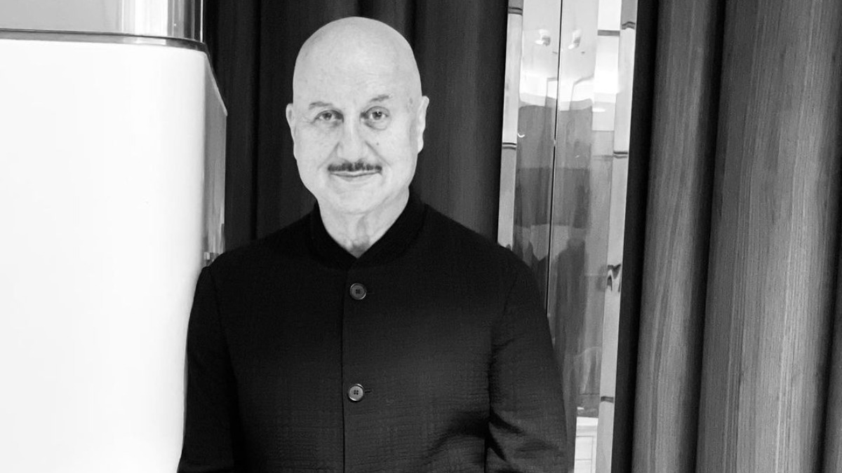 Anupam Kher shares his first look from 'The Kashmir Files'