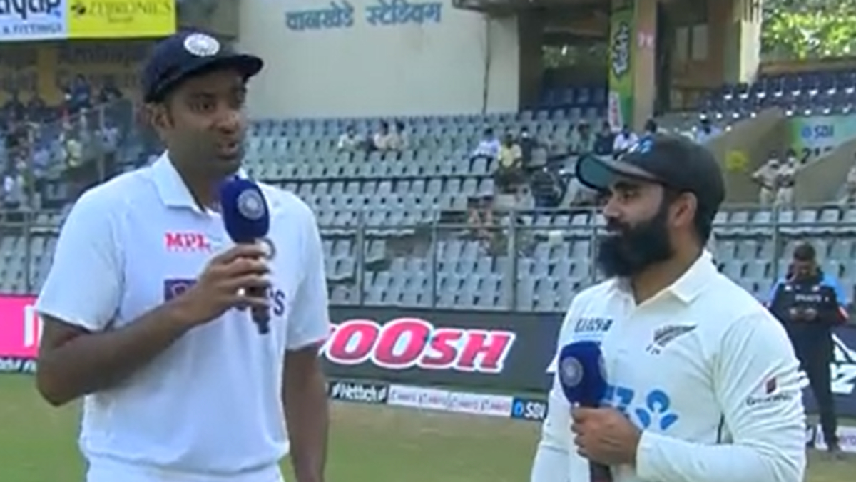 IND vs NZ: Was fortunate to get 10-fer, says Ajaz Patel in interview to R Ashwin