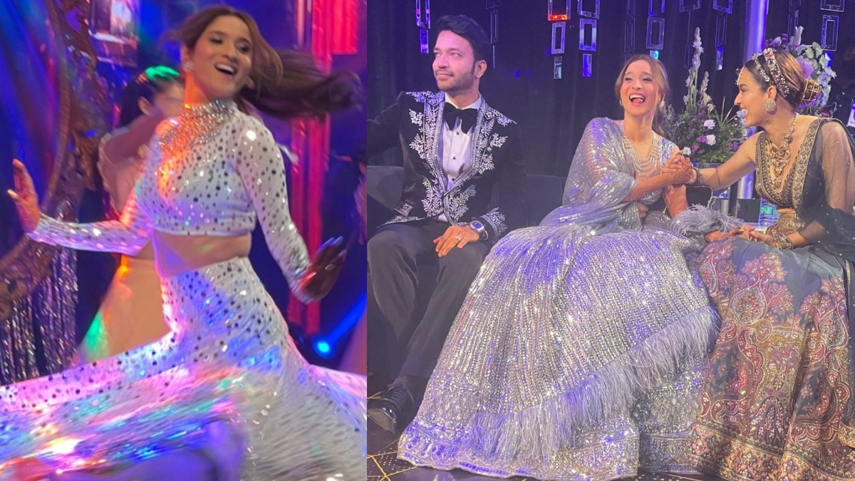 Ankita Lokhande-Vicky Jain's sangeet: Dulhan dances with injured foot ...