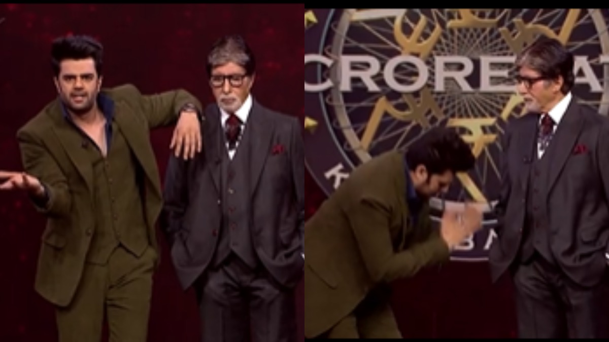 Kaun Banega Crorepati 13: Amitabh Bachchan catches Maniesh Paul doing his mimicry and then...