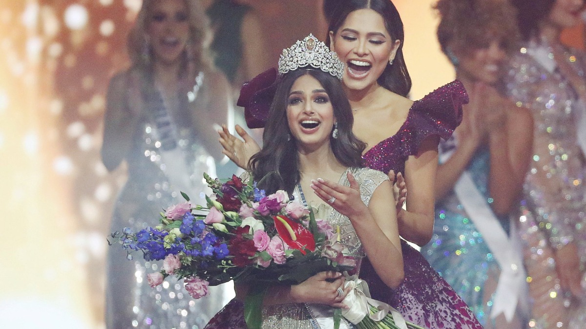 Chak de phatte India, says Harnaaz Sandhu after becoming Miss Universe 2021