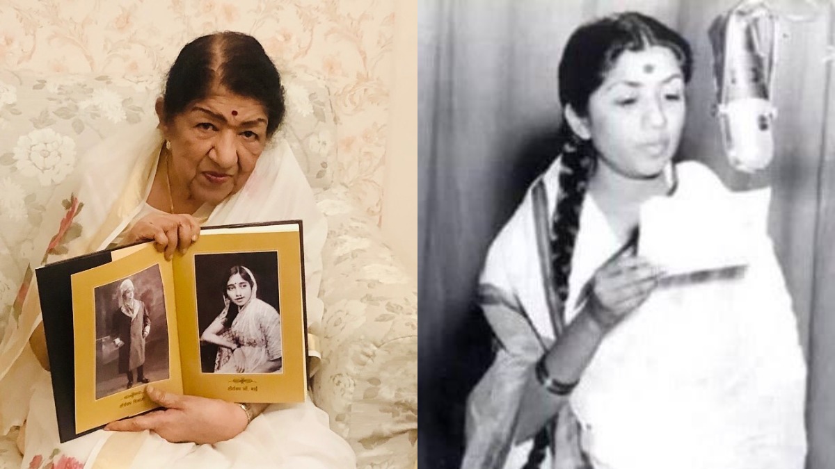 Lata Mangeshkar shares rare throwback pic on completing 80 years since ...