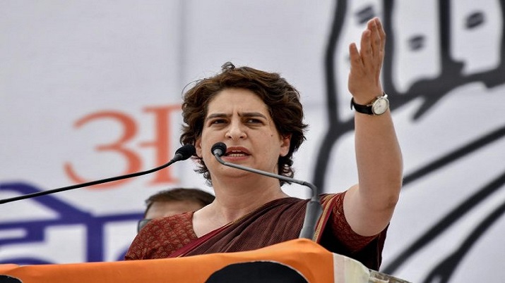 At Jaipur rally, Priyanka Gandhi slams Modi govt, asks what it has done for common man